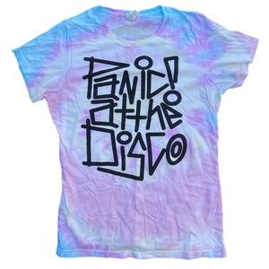 PANIC AT THE DISCO TIE DYE SHIRT ♡